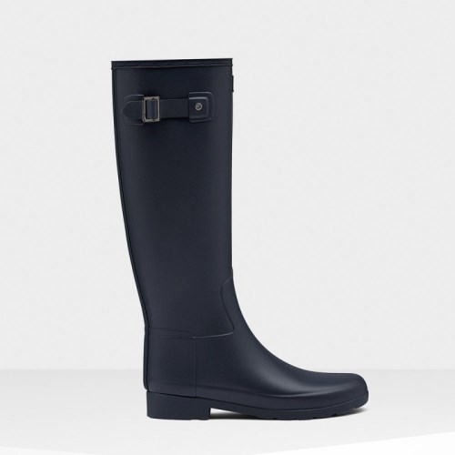 Hunter Refined Slim Fit Tall Rain Boots For Womens - NZ L3761